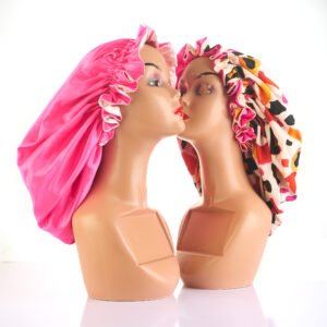 Large Satin Bonnets